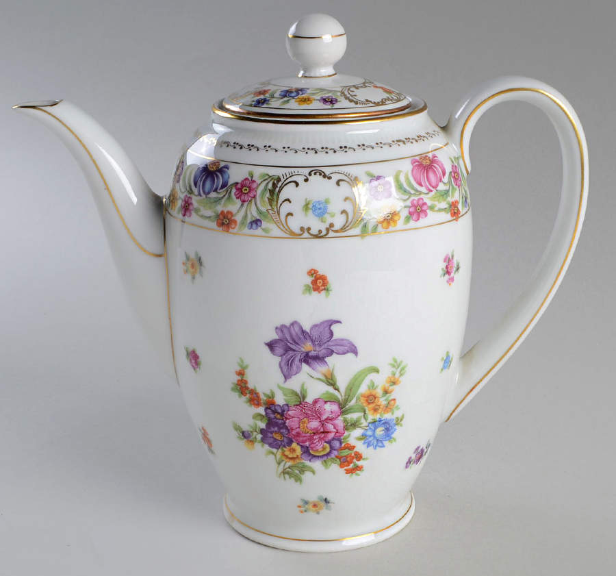 Dresden Rich Coffee Pot & Lid by Winterling - Bavaria-1