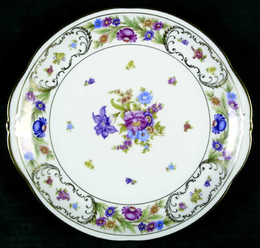 Dresden Rich Handled Cake Plate by Winterling - Bavaria-1