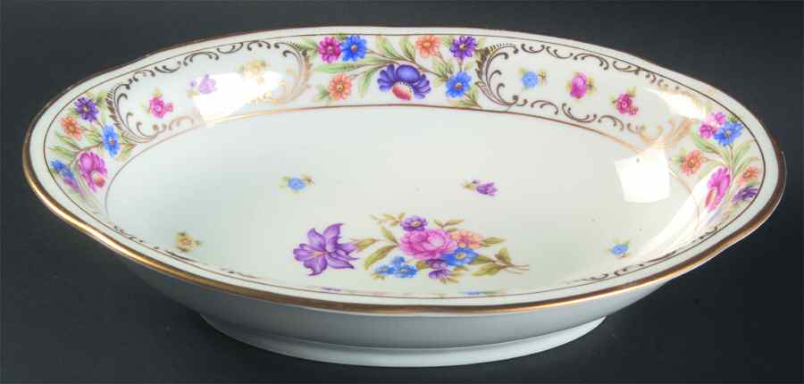 Dresden Rich 9" Oval Vegetable Bowl by Winterling - Bavaria-1