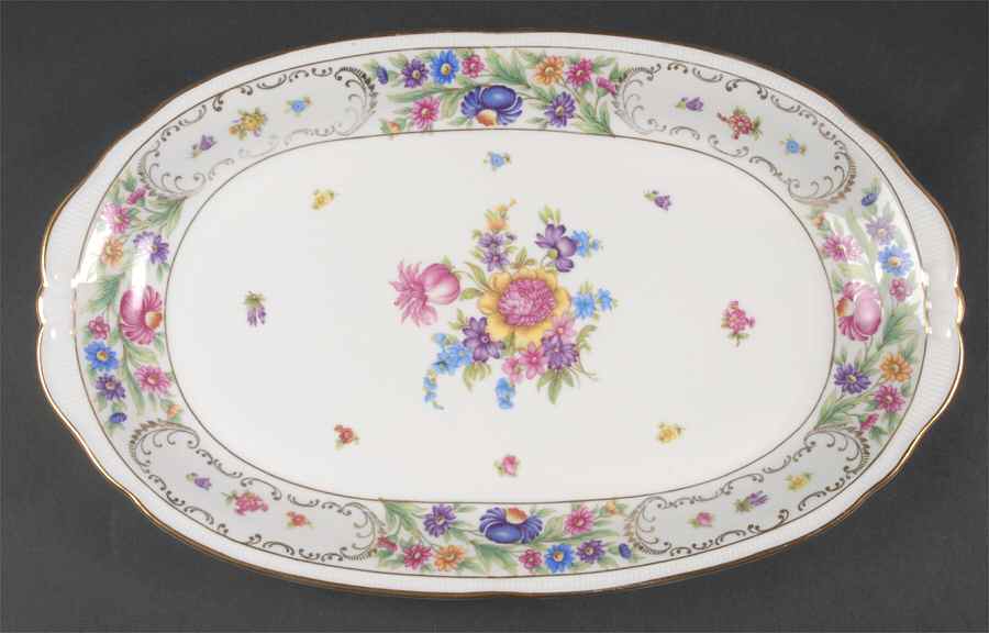 Dresden Rich 15" Oval Serving Platter by Winterling - Bavaria-1