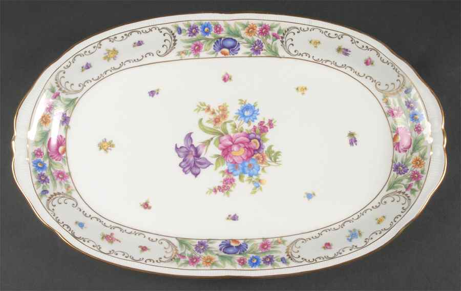 Dresden Rich 16" Oval Serving Platter by Winterling - Bavaria-1