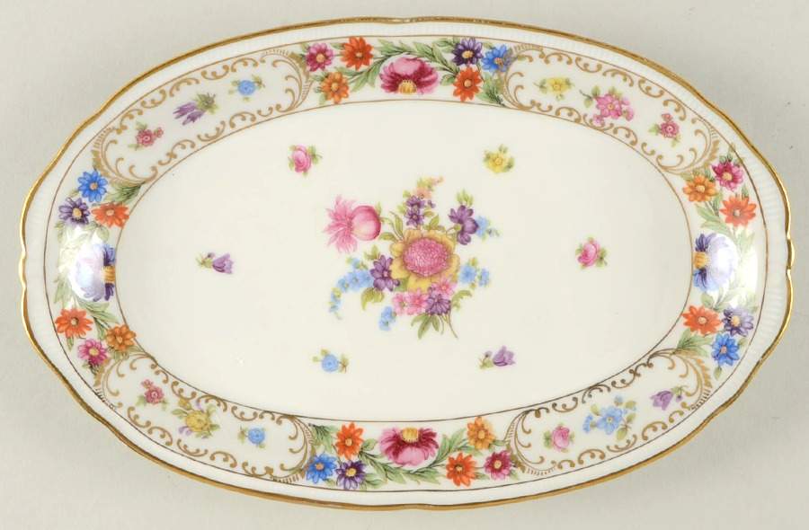 Dresden Rich 10" Oval Serving Platter by Winterling - Bavaria-1