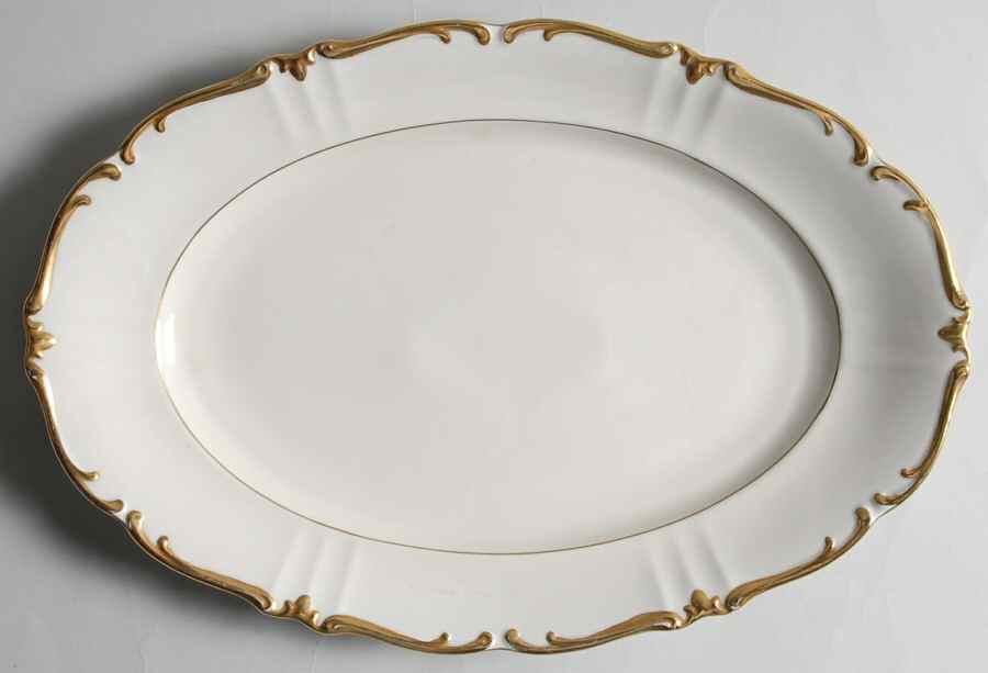 Duchess 13" Oval Serving Platter by Winterling - Bavaria-1