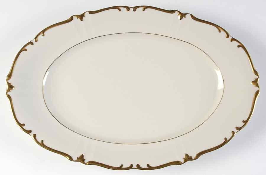 Duchess 15" Oval Serving Platter by Winterling - Bavaria-1