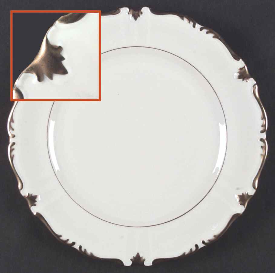 Duchess Dinner Plate by Winterling - Bavaria-1