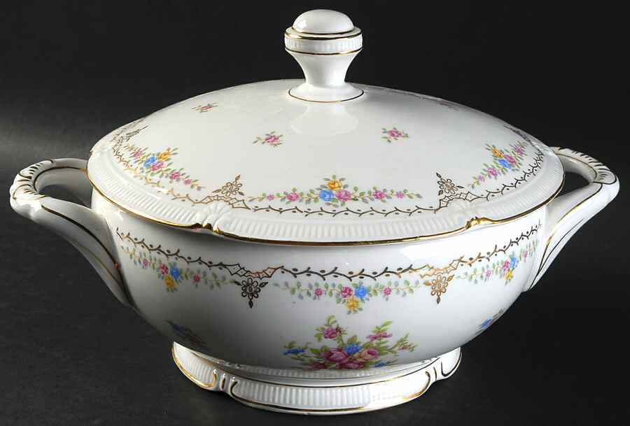 Elizabeth Round Covered Vegetable by Winterling - Bavaria-1