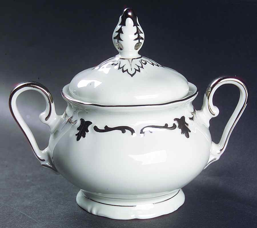 Empire Sugar Bowl & Lid by Winterling - Bavaria-1