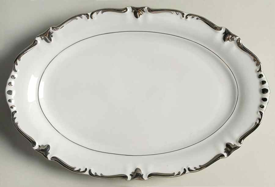 Empire 12" Oval Serving Platter by Winterling - Bavaria-1