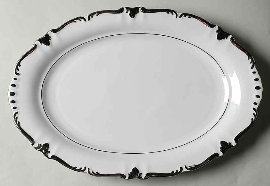 Empire 15" Oval Serving Platter by Winterling - Bavaria-1
