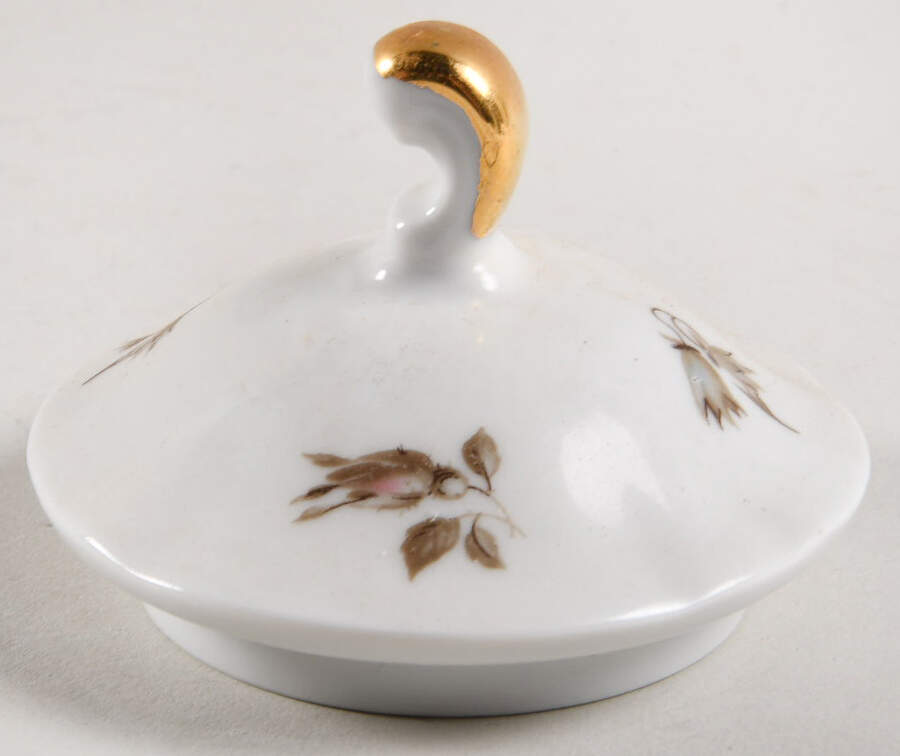 Empress (Gold Trim) Lid for Sugar Bowl by Winterling - Bavaria-1