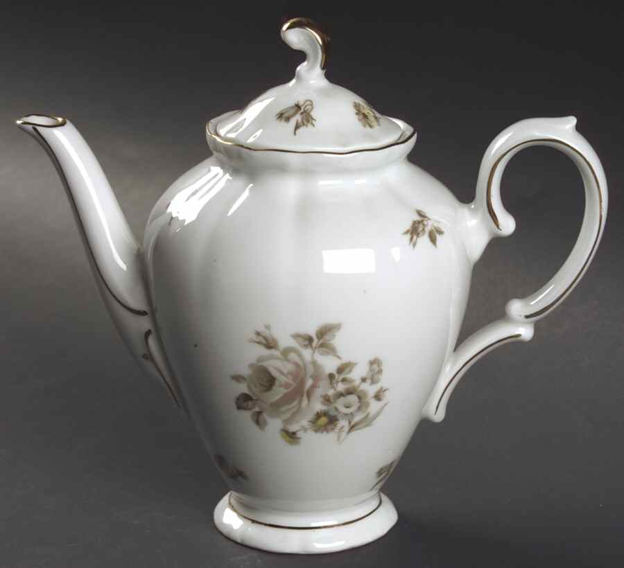 Empress (Gold Trim) Mini Coffee Pot & Lid by Winterling - Bavaria-1