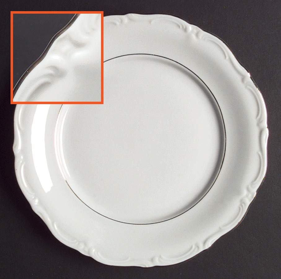 Golden Grail Dinner Plate by Winterling - Bavaria-1