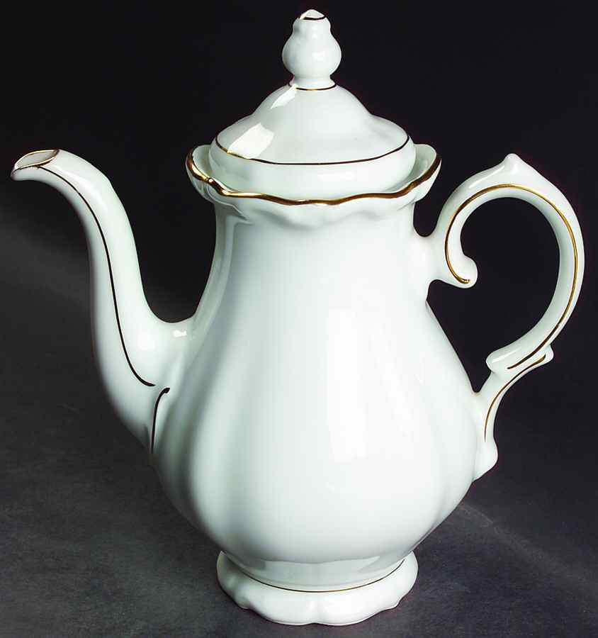 Golden Grail Coffee Pot & Lid by Winterling - Bavaria-1