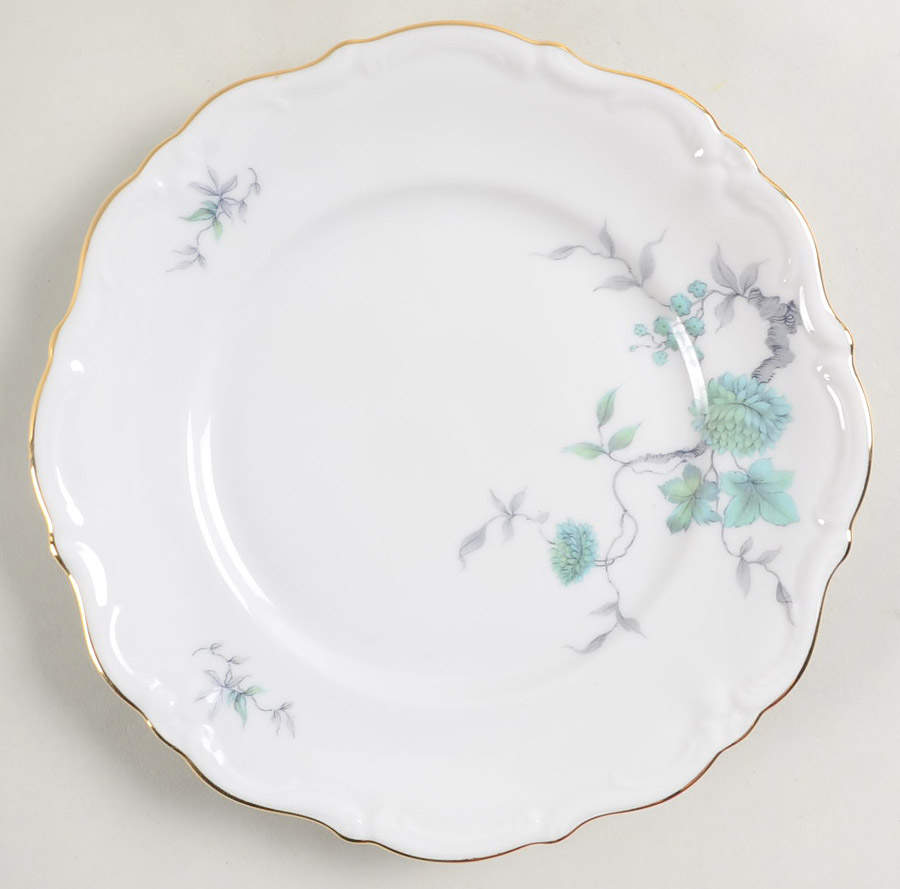 Green Ming (Gold) Salad Plate by Winterling - Bavaria-1