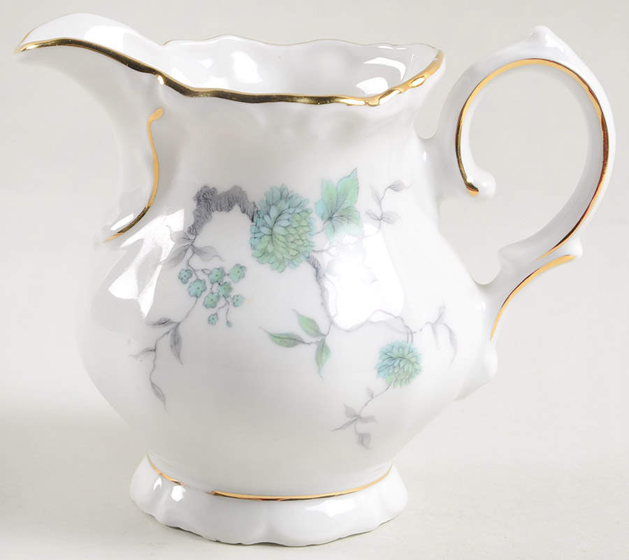 Green Ming (Gold) Creamer by Winterling - Bavaria-1
