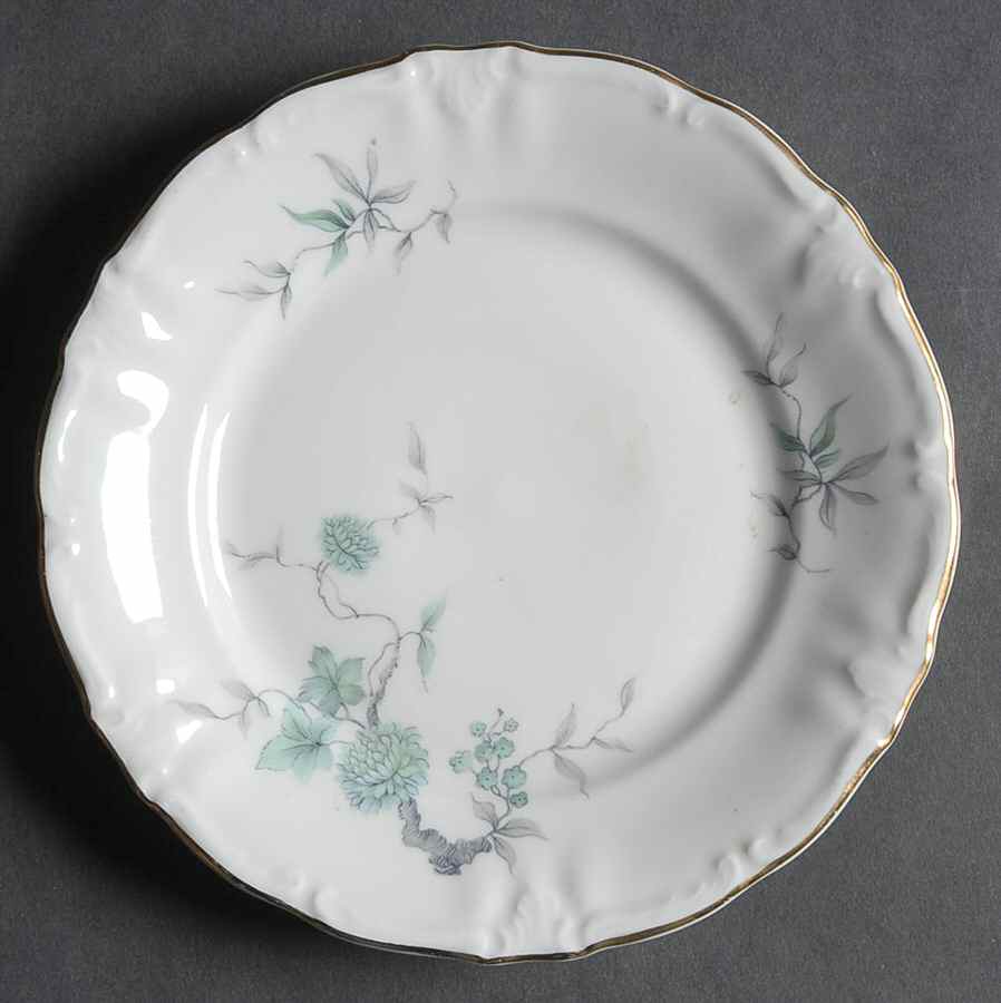Green Ming (Gold) Bread & Butter Plate by Winterling - Bavaria-1