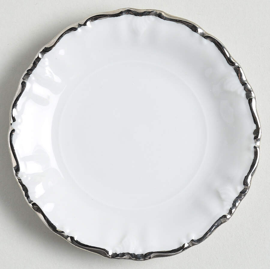 Heirloom Platinum Butter Pat by Winterling - Bavaria-1