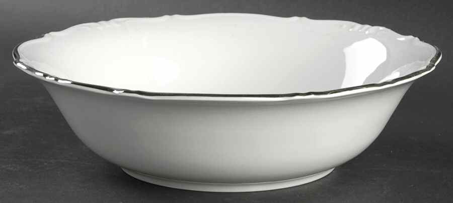 Heirloom Platinum 9" Round Vegetable Bowl by Winterling - Bavaria-1