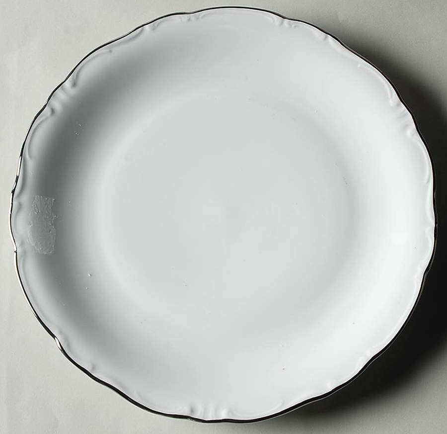 Heirloom Platinum 11" Chop Plate (Round Platter) by Winterling - Bavaria-1
