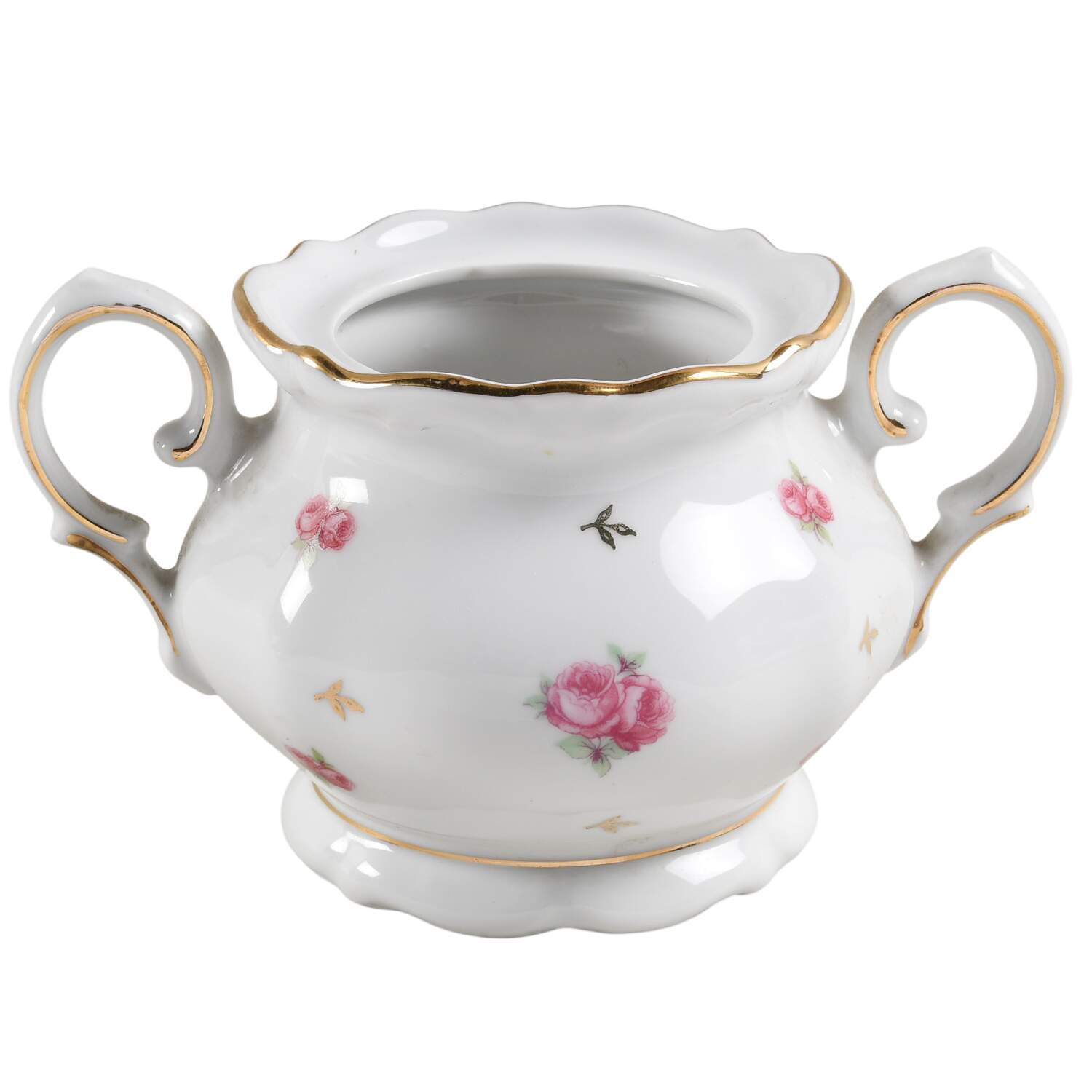 Heritage (Rosebuds) Sugar Bowl No Lid by Winterling - Bavaria-1