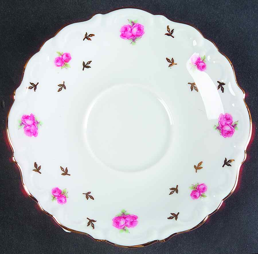 Heritage (Rosebuds) Saucer for Flat Cup by Winterling - Bavaria-1