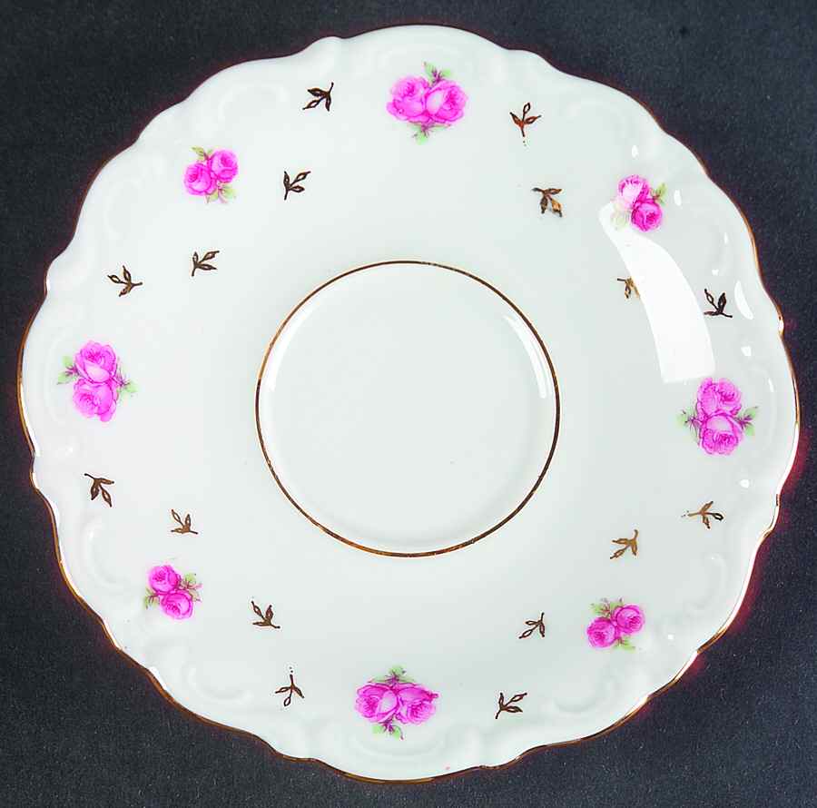 Heritage (Rosebuds) Saucer for Flat Cup by Winterling - Bavaria-1