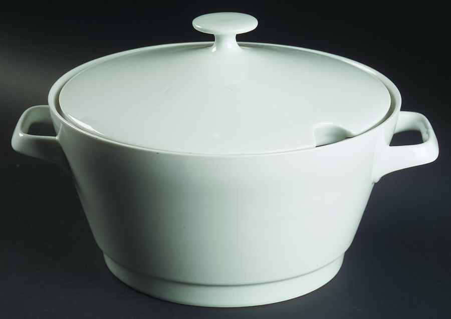 Heritage (All White) Tureen &  Lid by Winterling - Bavaria-1