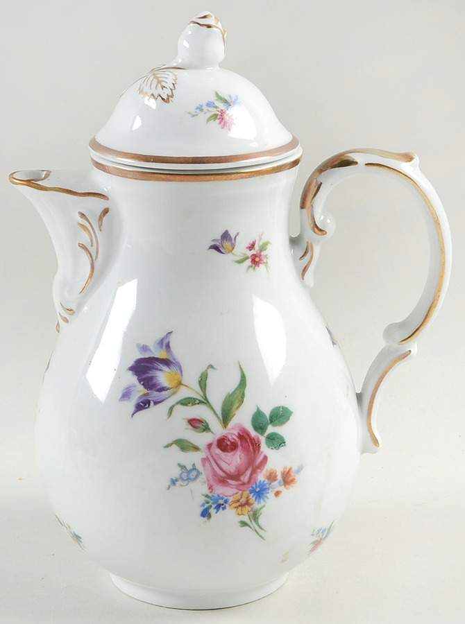 Meissen Gardens Bayreuth Lid for Coffee Pot by Winterling - Bavaria-1