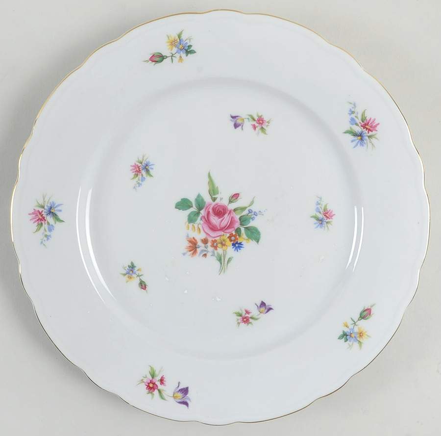 Meissen Gardens Bayreuth Dinner Plate by Winterling - Bavaria-1