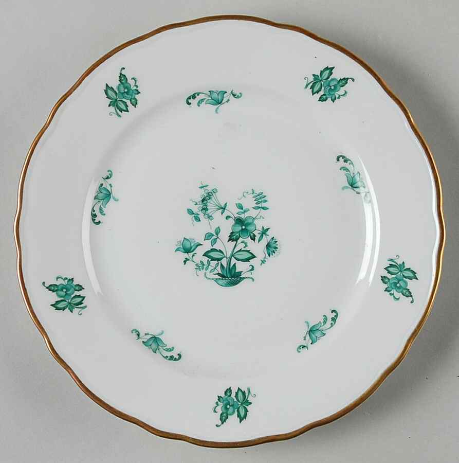 Meissen Jade Salad Plate by Winterling - Bavaria-1