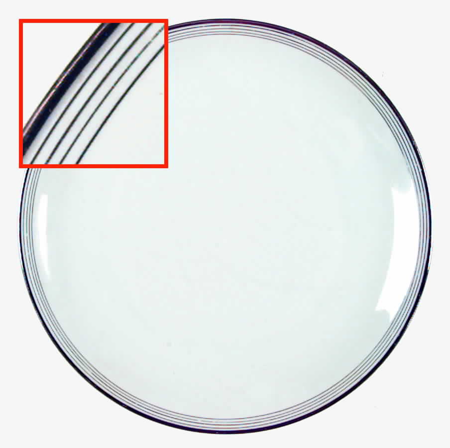 Platinite Dinner Plate by Winterling - Bavaria-1