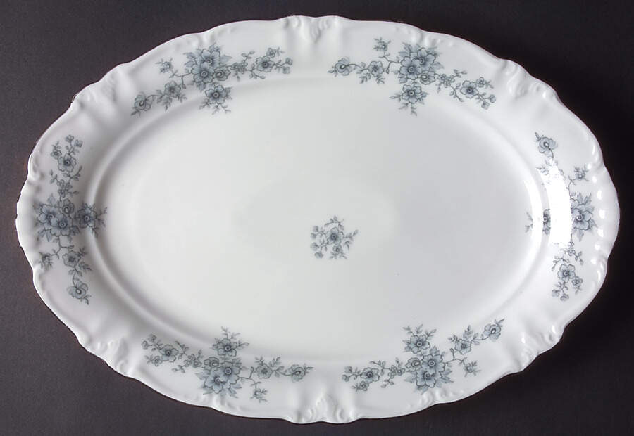 Renaissance 13" Oval Serving Platter by Winterling - Bavaria-1