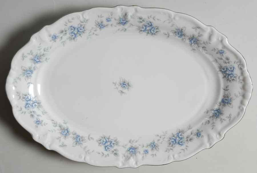 Renaissance II 12" Oval Serving Platter by Winterling - Bavaria-1