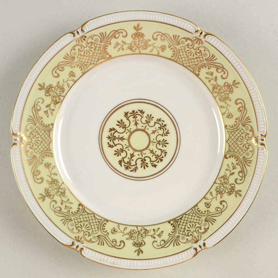 Royal Chartreuse Salad Plate by Winterling - Bavaria-1