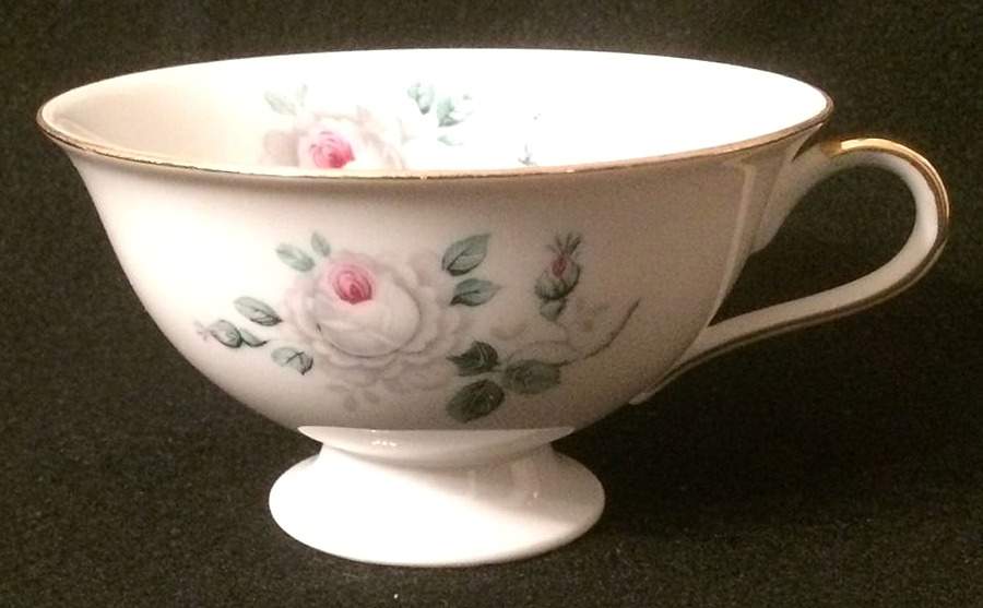 Rose Mist Footed Cup by Winterling - Bavaria-1