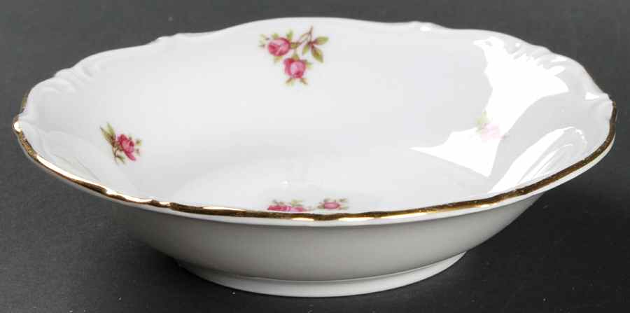 Rosebud (Rim Shape) Fruit/Dessert (Sauce) Bowl by Winterling - Bavaria-1