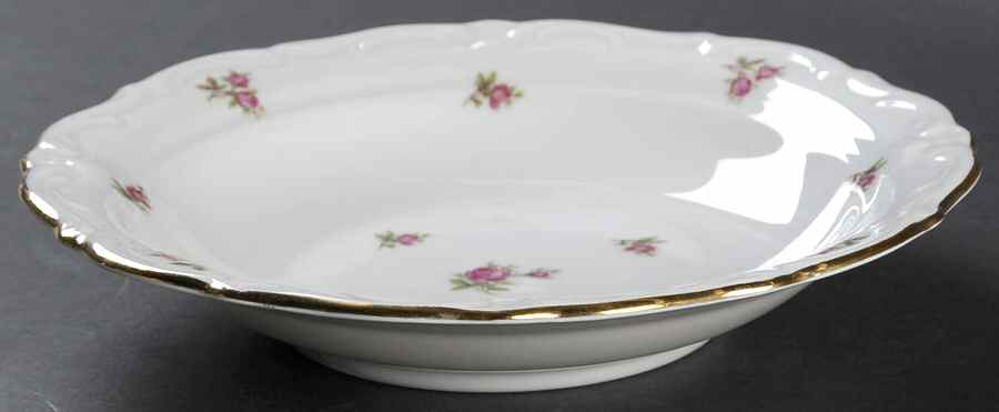 Rosebud (Rim Shape) Rim Soup Bowl by Winterling - Bavaria-1