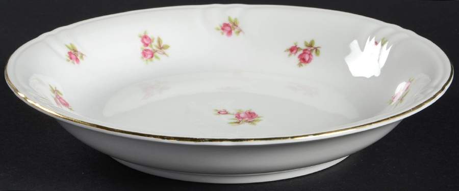 Spring Roses (Swirl) Coupe Soup Bowl by Winterling - Bavaria-1