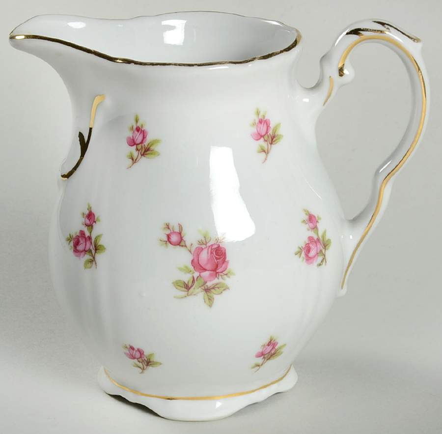 Spring Roses (Swirl) Creamer by Winterling - Bavaria-1