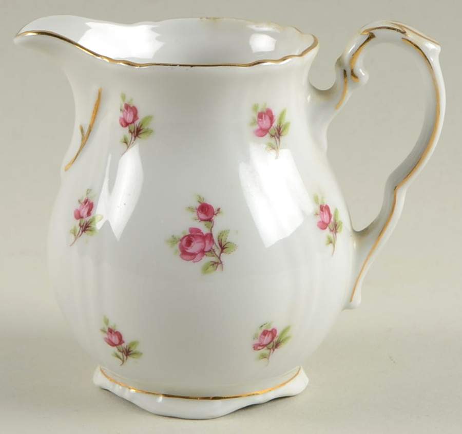 Spring Roses (Swirl) Mini Creamer by Winterling - Bavaria-1