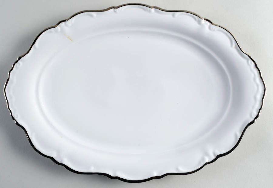 Sylvia 14" Oval Serving Platter by Winterling - Bavaria-1