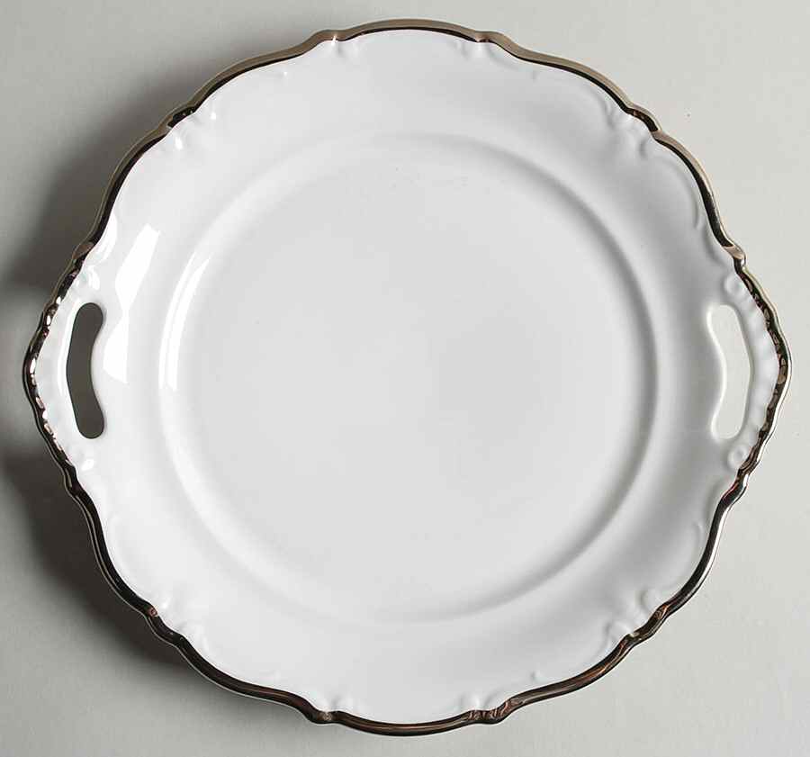 Sylvia Handled Cake Plate by Winterling - Bavaria-1