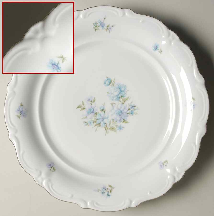 Tivoli (Scallop, Scroll Fan Edge) 12" Chop Plate (Round Platter) by Winterling - Bavaria-1