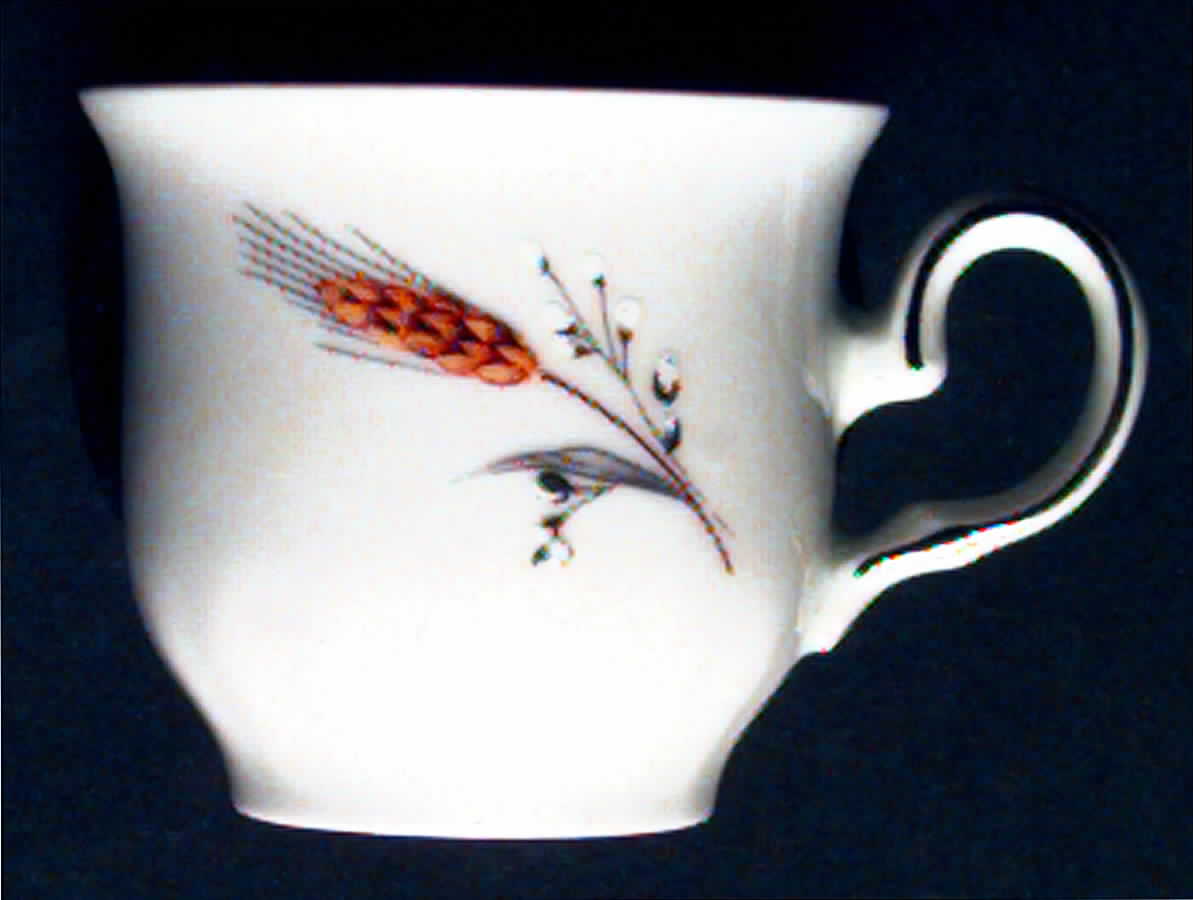 Wheat Flat Demitasse Cup by Winterling - Bavaria-1