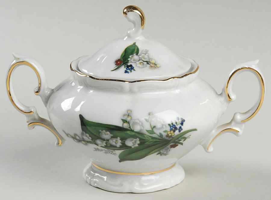 WIG108 Sugar Bowl & Lid by Winterling - Bavaria-1