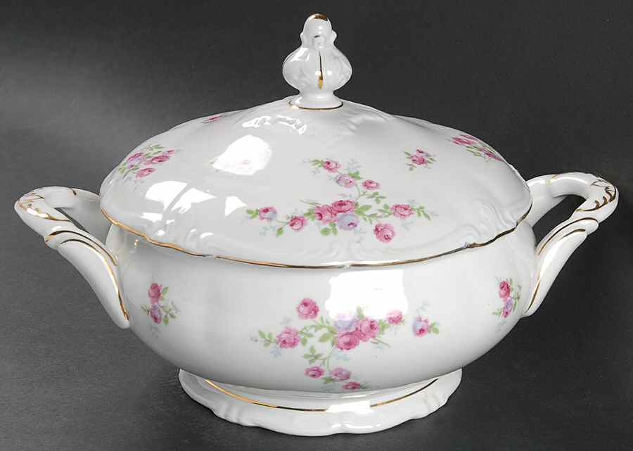 Rosalie Round Covered Vegetable by Winterling - Bavaria-1