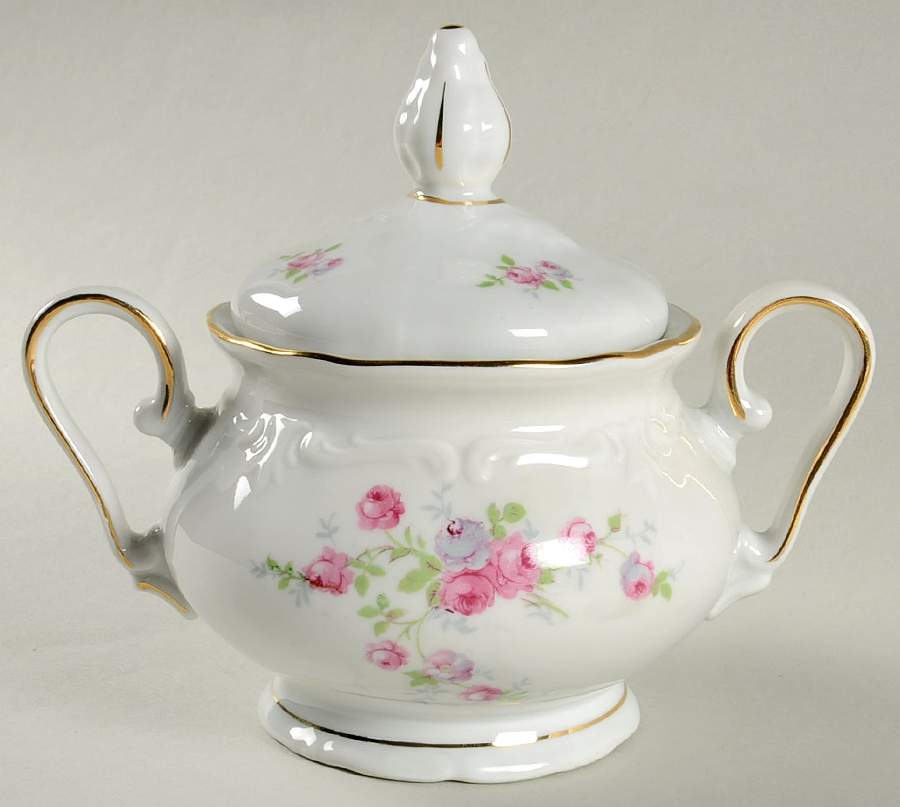 Rosalie Sugar Bowl & Lid by Winterling - Bavaria-1