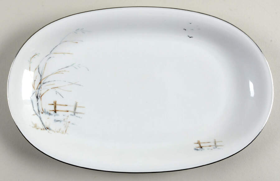 WIG12 12" Oval Serving Platter by Winterling - Bavaria-1