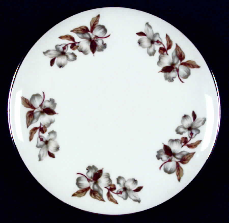 Dogwood (Smooth, Coupe) Bread & Butter Plate by Winterling - Bavaria-1
