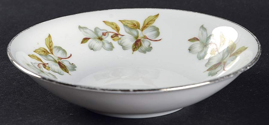Dogwood (Smooth, Coupe) Fruit/Dessert (Sauce) Bowl by Winterling - Bavaria-1
